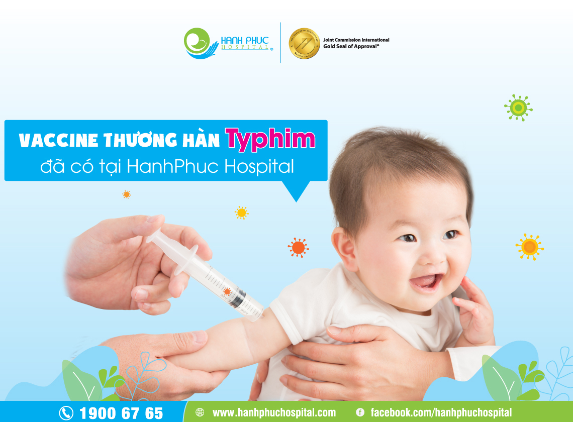 Đã có vắc-xin phòng bệnh thương hàn Typhim